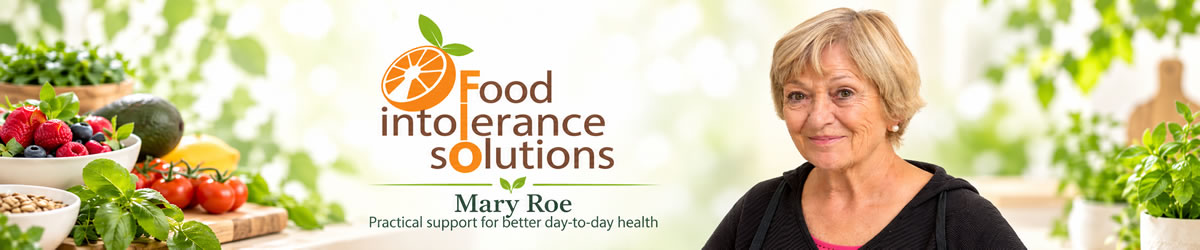Mary Roe Food Intolerance solutions